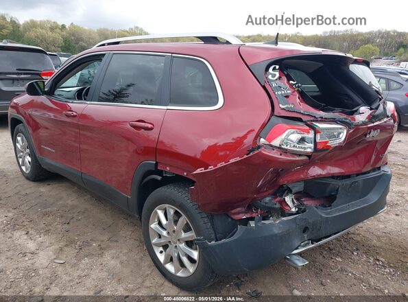 1C4PJMDB7GW206079 2016 JEEP CHEROKEE Red 