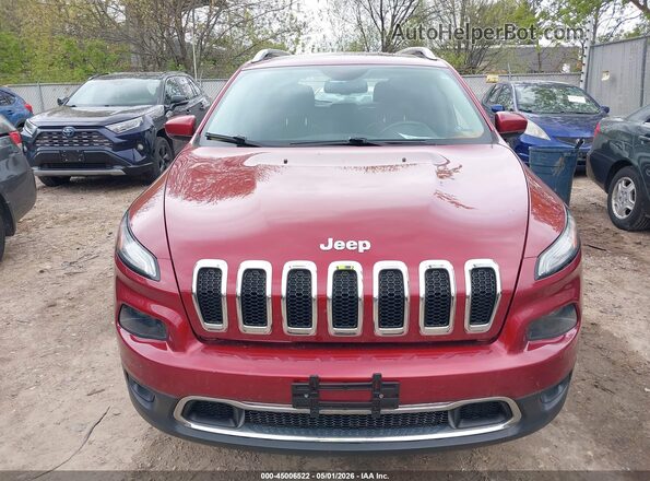 1C4PJMDB7GW206079 2016 JEEP CHEROKEE Red 
