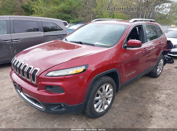 1C4PJMDB7GW206079 2016 JEEP CHEROKEE Red 
