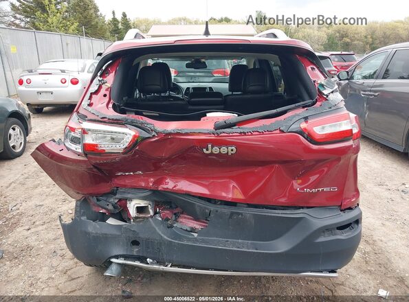 1C4PJMDB7GW206079 2016 JEEP CHEROKEE Red 