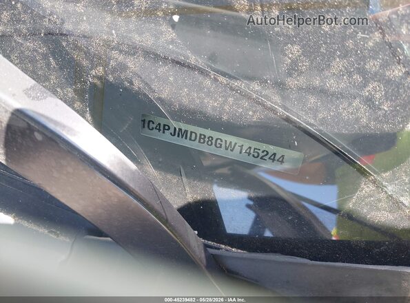 1C4PJMDB8GW145244 2016 JEEP CHEROKEE White Widok komory silnika
