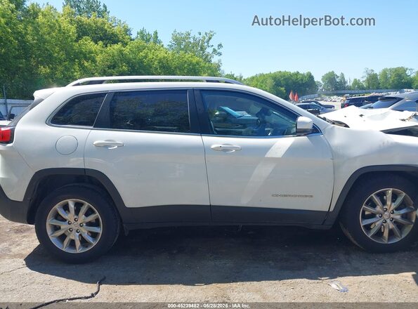 1C4PJMDB8GW145244 2016 JEEP CHEROKEE White Widok wnętrza z tyłu