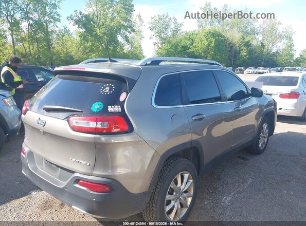 1C4PJMDB8HW593551 2017 JEEP CHEROKEE Gray Задня права чверть