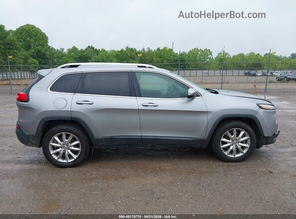1C4PJMDB9GW267076 2016 JEEP CHEROKEE Silver Вид задньої частини салону