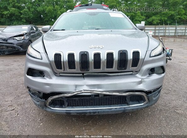 1C4PJMDB9GW267076 2016 JEEP CHEROKEE Silver Вид спереду