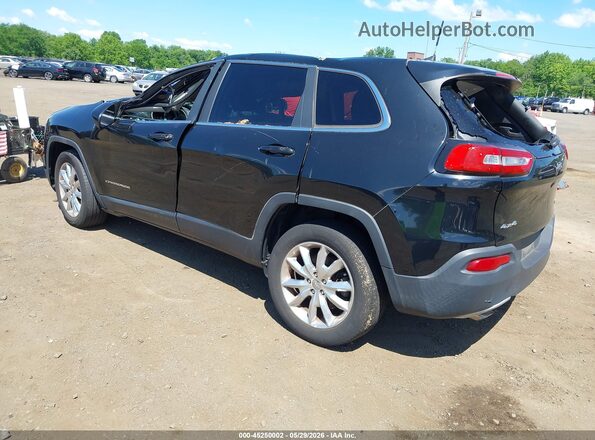 1C4PJMDBXHW515398 2017 JEEP CHEROKEE Black Tył lewy