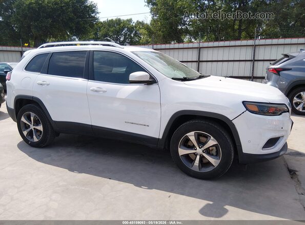 1C4PJMDN3KD124087 2019 JEEP CHEROKEE White Սալոնի հետևի տեսք