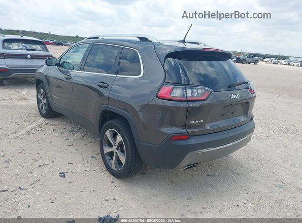 1C4PJMDN7KD191582 2019 JEEP CHEROKEE Gray Tył lewy