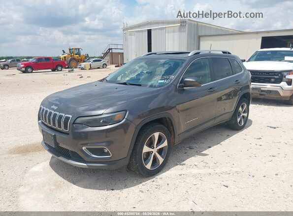 1C4PJMDN7KD191582 2019 JEEP CHEROKEE Gray Przód lewy