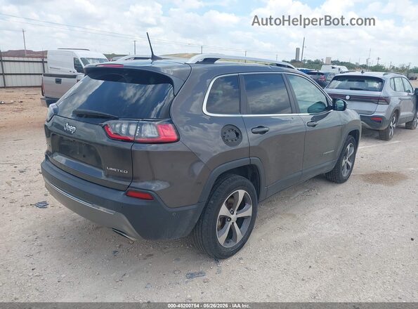1C4PJMDN7KD191582 2019 JEEP CHEROKEE Gray Tył prawy
