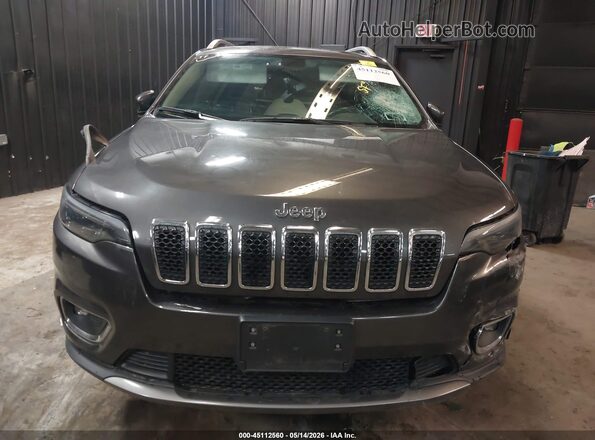 1C4PJMDNXKD399407 2019 JEEP CHEROKEE Gray Instrument cluster view
