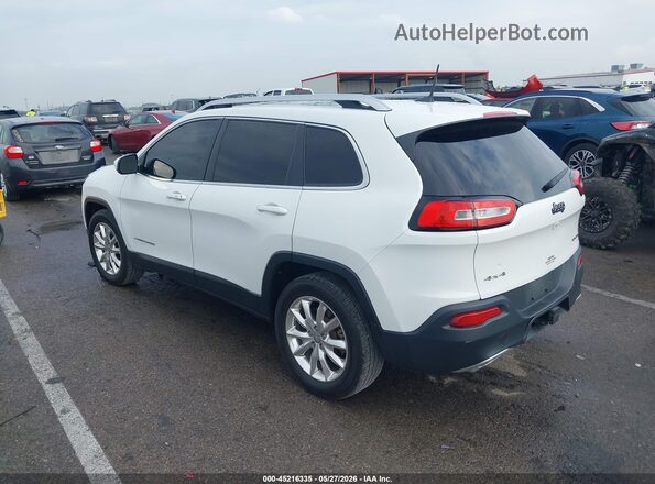 1C4PJMDS0GW103697 2016 JEEP CHEROKEE White Trasero izquierdo