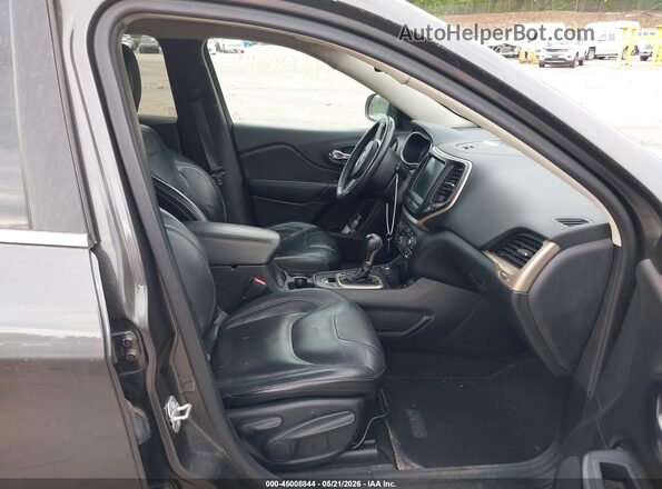 1C4PJMDS0GW172163 2016 JEEP CHEROKEE Gray Вид салону спереду