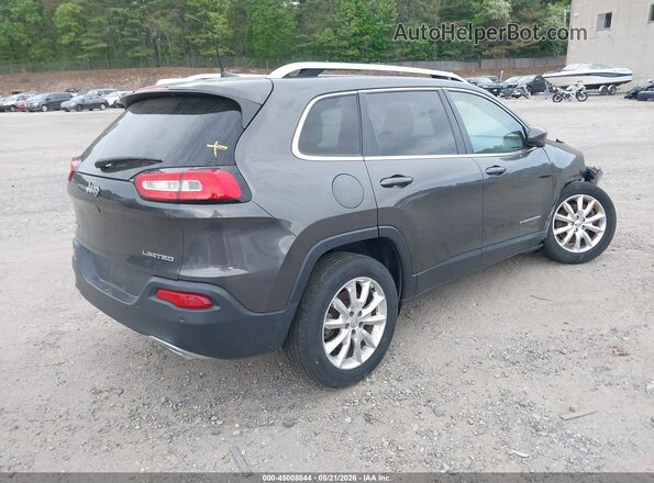 1C4PJMDS0GW172163 2016 JEEP CHEROKEE Gray Задня права чверть