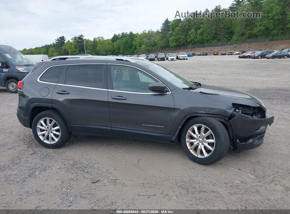 1C4PJMDS0GW172163 2016 JEEP CHEROKEE Gray Вид задньої частини салону