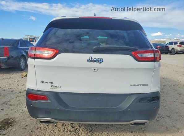 1C4PJMDS4HW596737 2017 JEEP CHEROKEE Белый Вид сзади