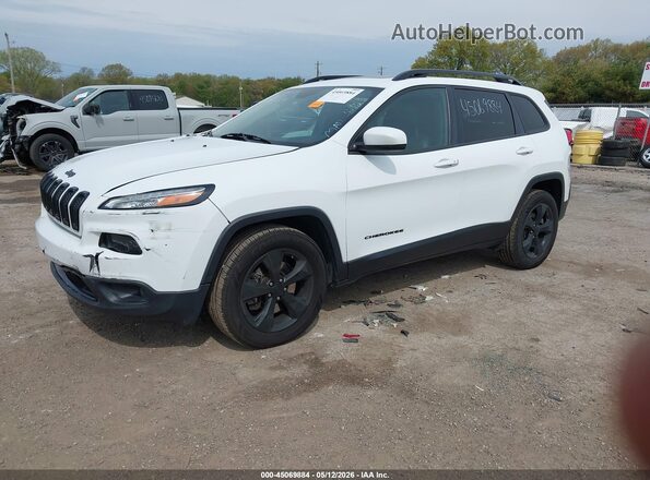 1C4PJMDS4HW621541 2017 JEEP CHEROKEE White Vista tres cuartos delantera izquierda