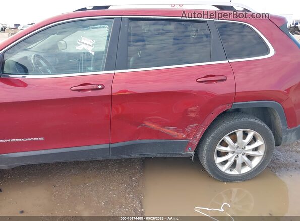 1C4PJMDS5GW279693 2016 JEEP CHEROKEE Red Вид спереду