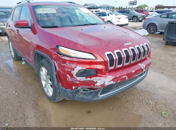 1C4PJMDS5GW279693 2016 JEEP CHEROKEE Red 