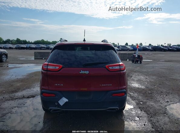 1C4PJMDS5GW279693 2016 JEEP CHEROKEE Red 