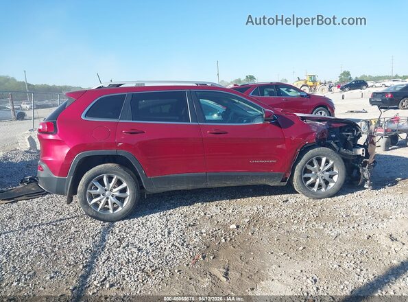 1C4PJMDS5HD217269 2017 JEEP CHEROKEE Red 360 interior view