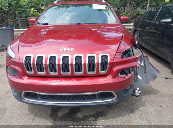 1C4PJMDS6GW120794 2016 JEEP CHEROKEE Бордовый 