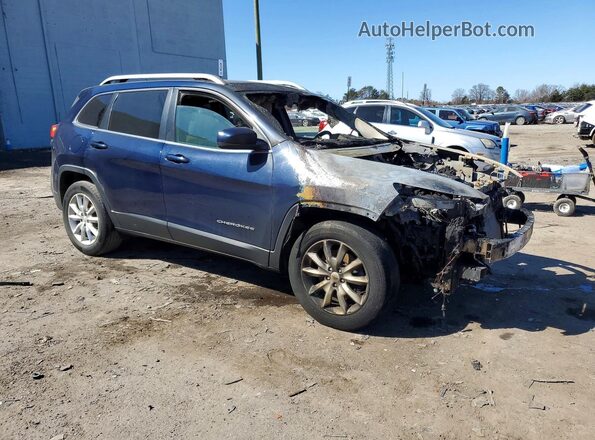 1C4PJMDS9GW104086 2016 JEEP CHEROKEE Blue 