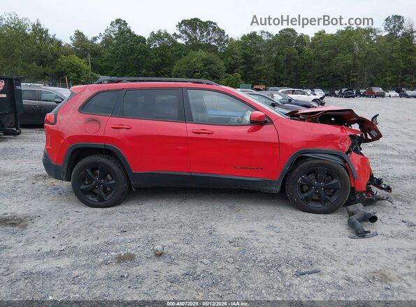 1C4PJMDS9HW611930 2017 JEEP CHEROKEE Красный Панорамный вид салона 360°
