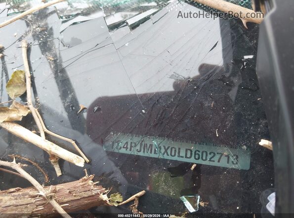 1C4PJMDX0LD602713 2020 JEEP CHEROKEE Silver Շարժիչի բաժամունքի տեսք