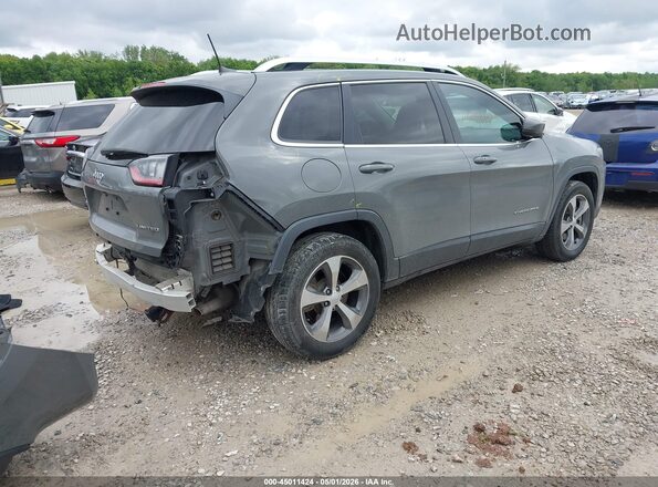1C4PJMDX3KD349255 2019 JEEP CHEROKEE Gray Задня права чверть