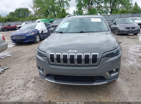 1C4PJMDX3KD349255 2019 JEEP CHEROKEE Gray Вид задньої частини салону