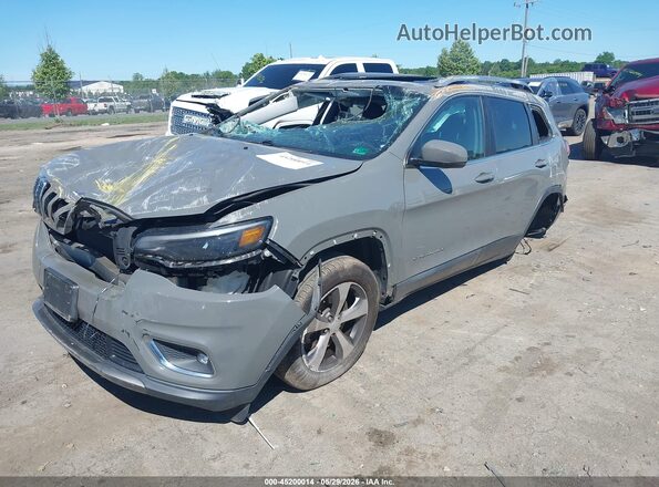 1C4PJMDX3KD351832 2019 JEEP CHEROKEE Gray Front left