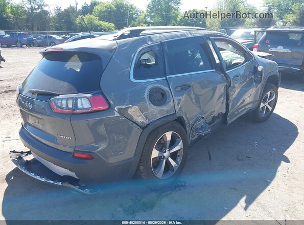 1C4PJMDX3KD351832 2019 JEEP CHEROKEE Gray Rear right