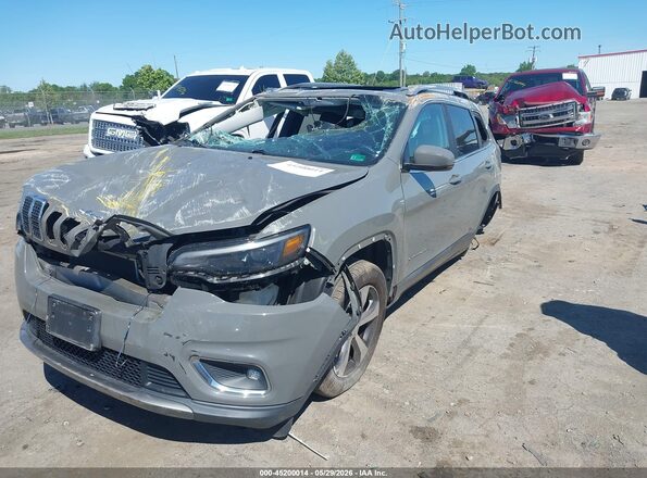 1C4PJMDX3KD351832 2019 JEEP CHEROKEE Gray Front view