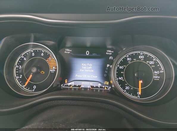 1C4PJMDX3LD590993 2020 JEEP CHEROKEE White უკანა სავარძლების ხედი