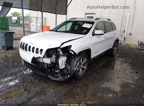1C4PJMDX3LD590993 2020 JEEP CHEROKEE White წინა მარცხენა ხედი სამი მეოთხედიდან