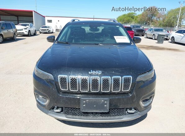 1C4PJMDX3MD185749 2021 JEEP CHEROKEE Black ხელსაწყოთა პანელის ხედი
