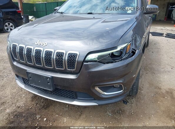 1C4PJMDX3MD212481 2021 JEEP CHEROKEE Gray Front view