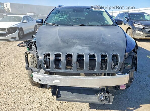 1C4PJMDX4JD536566 2018 JEEP CHEROKEE Синий Вид спереди