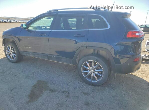 1C4PJMDX4JD536566 2018 JEEP CHEROKEE Синий Задняя левая четверть