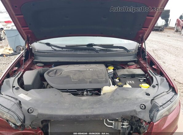 1C4PJMDX4KD351340 2019 JEEP CHEROKEE Red Вид ззаду