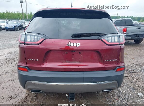 1C4PJMDX4KD351340 2019 JEEP CHEROKEE Red 