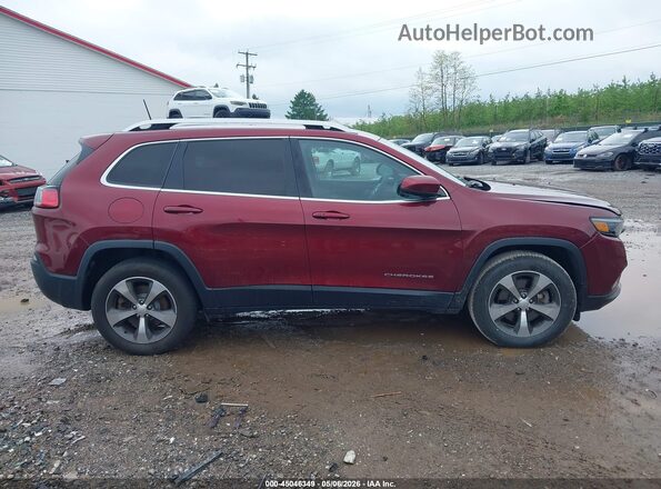 1C4PJMDX4KD351340 2019 JEEP CHEROKEE Red Вид задньої частини салону