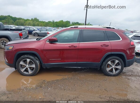 1C4PJMDX4KD351340 2019 JEEP CHEROKEE Red Панорамний вид салону 360°