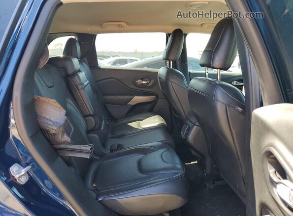 1C4PJMDX5JD516228 2018 JEEP CHEROKEE Blue უკანა სალონის ხედი
