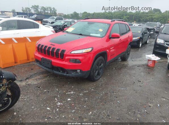1C4PJMDX5JD600694 2018 JEEP CHEROKEE Red Front left