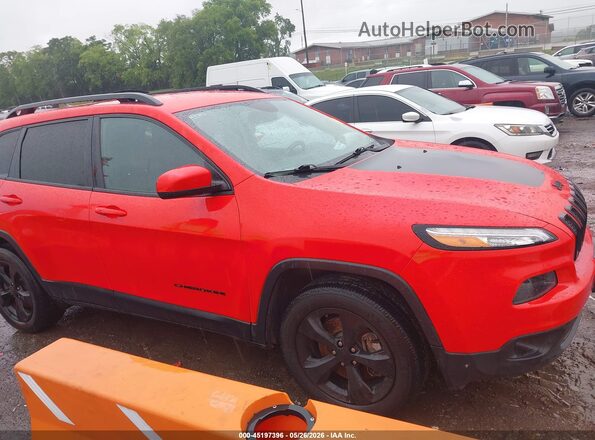 1C4PJMDX5JD600694 2018 JEEP CHEROKEE Red 360 interior view