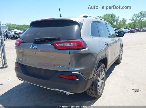 1C4PJMDX5JD601893 2018 JEEP CHEROKEE Gray 