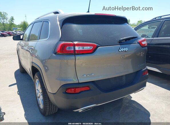 1C4PJMDX5JD601893 2018 JEEP CHEROKEE Gray 