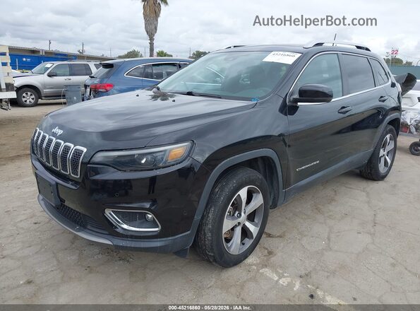 1C4PJMDX5MD184375 2021 JEEP CHEROKEE Black Front left
